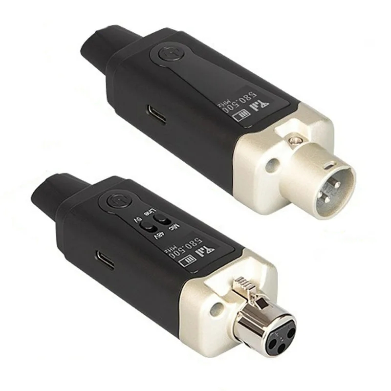 Xlr Microphone Condenser - Адаптер для микрофона UHF, Беспроводная микрофонная