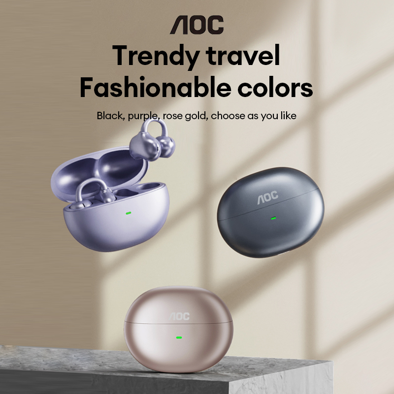 Audio And Music - Беспроводные Bluetooth-наушники AOC ACD2544 с креплением