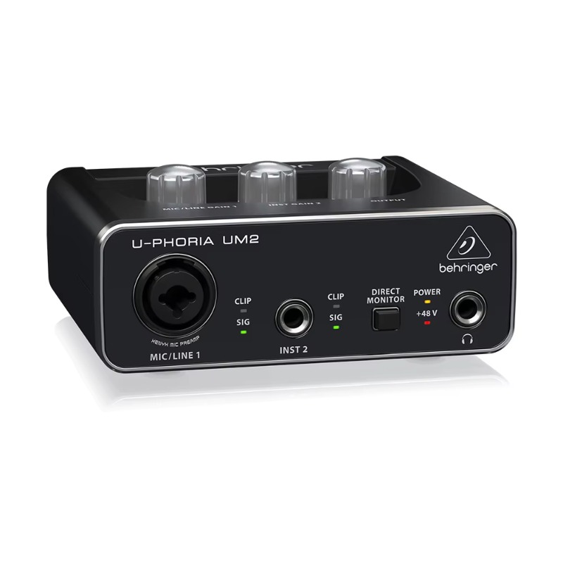 Audio Music Sound - Звуковая карта Behringer U-Phoria UM2, 2-канальный