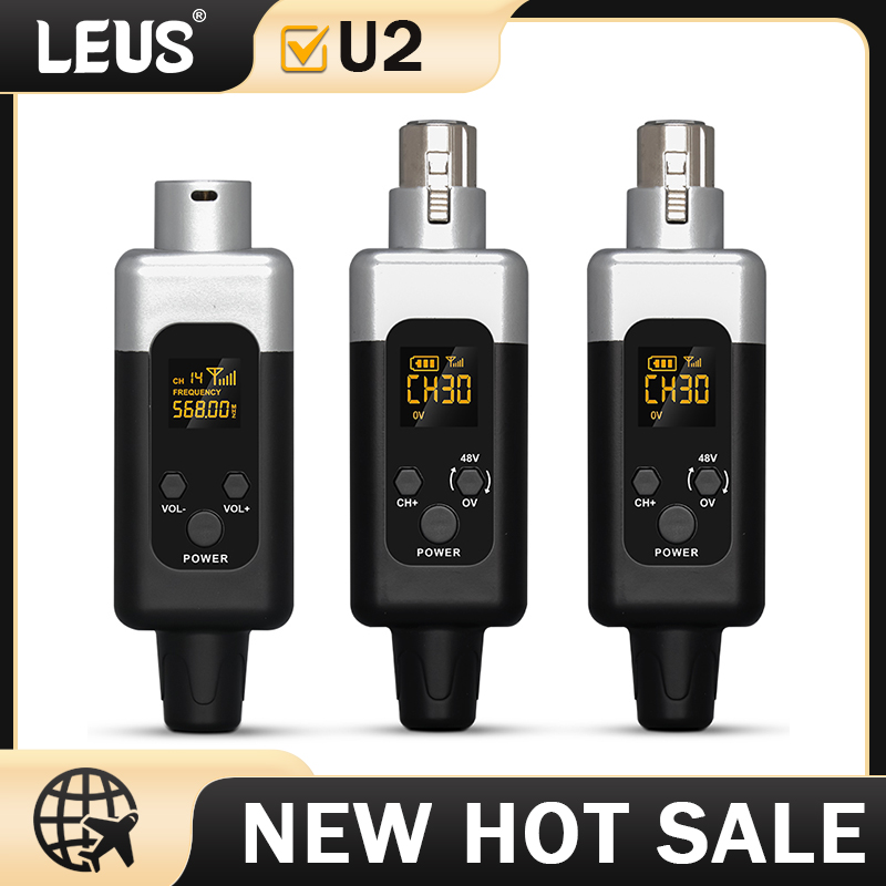 Xlr Microphone Condenser - LEUS U2 UHF беспроводной микрофонный преобразователь