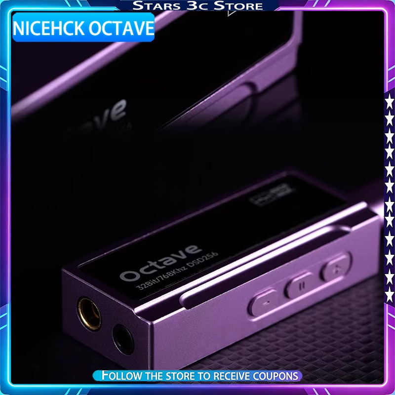 Audio Music Grading - Портативный ЦАП NICEHCK Octave с чипом