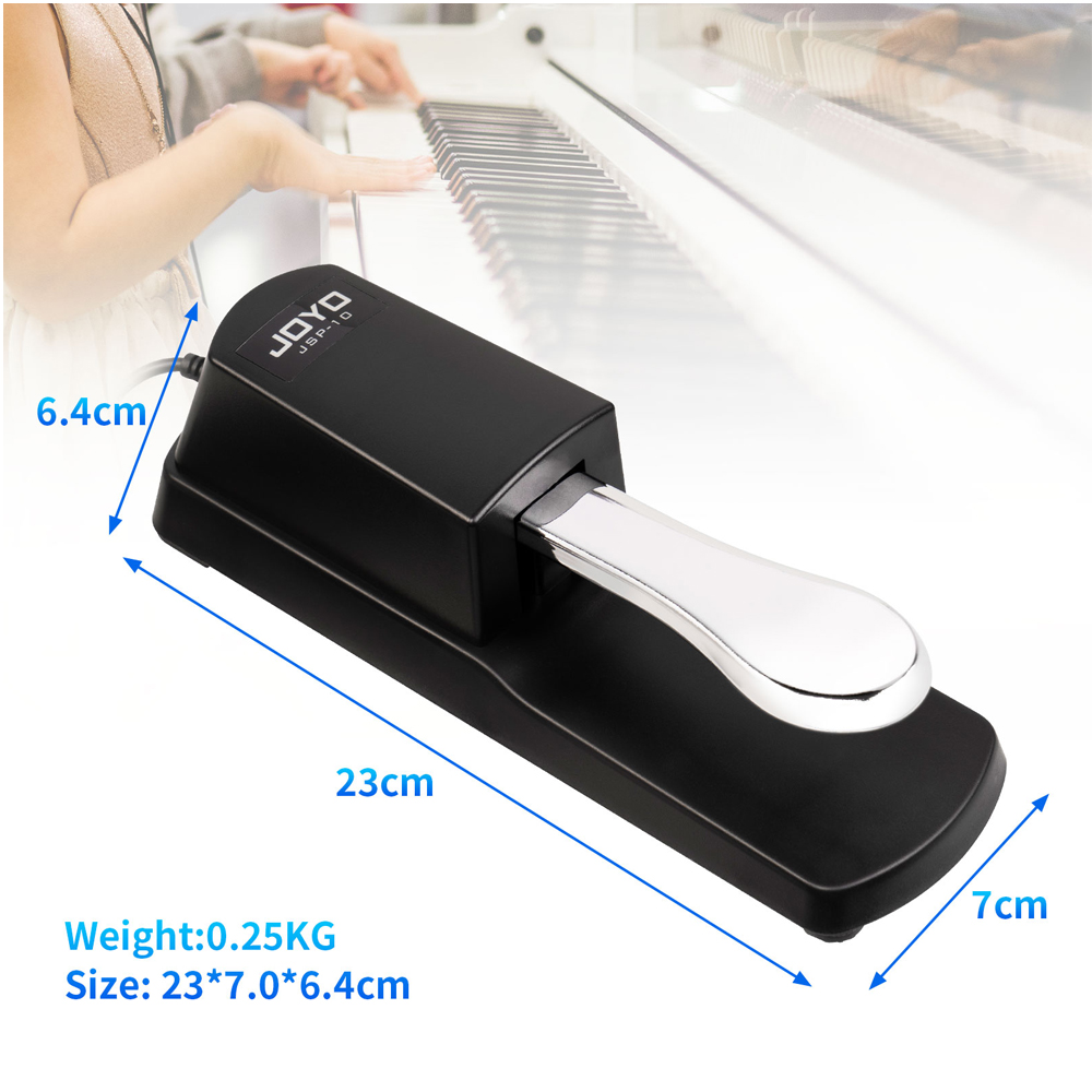 Педаль сустейна JOYO JSP-10 с  – обзор и цена Piano Sustain Pedal