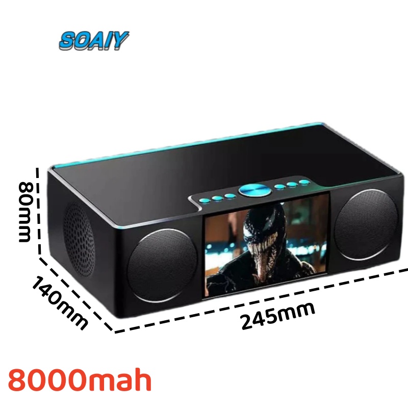 S99 портативный Caixa De Som B – обзор и цена Audio Visualizer Music Player