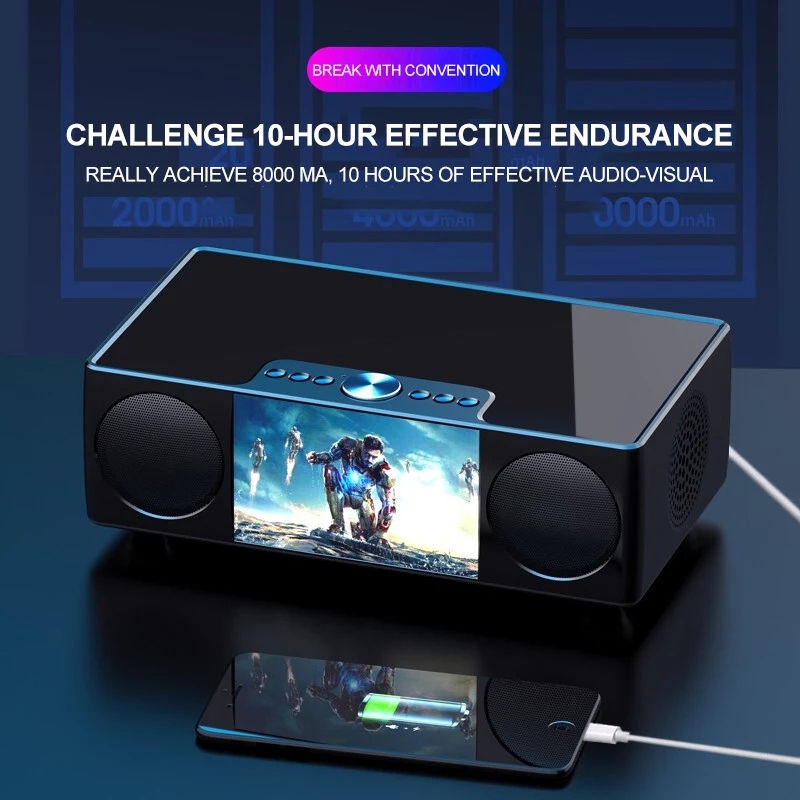 S99 портативный Caixa De Som B – обзор и цена Audio Visualizer Music Player