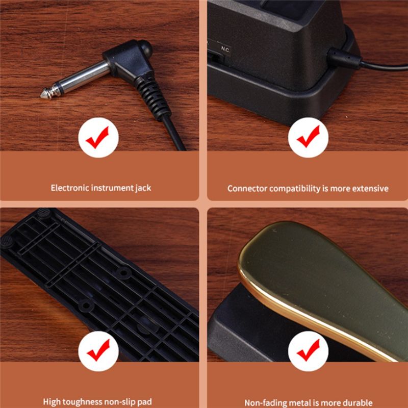 Универсальная педаль сустейна  – обзор и цена Piano Sustain Pedal