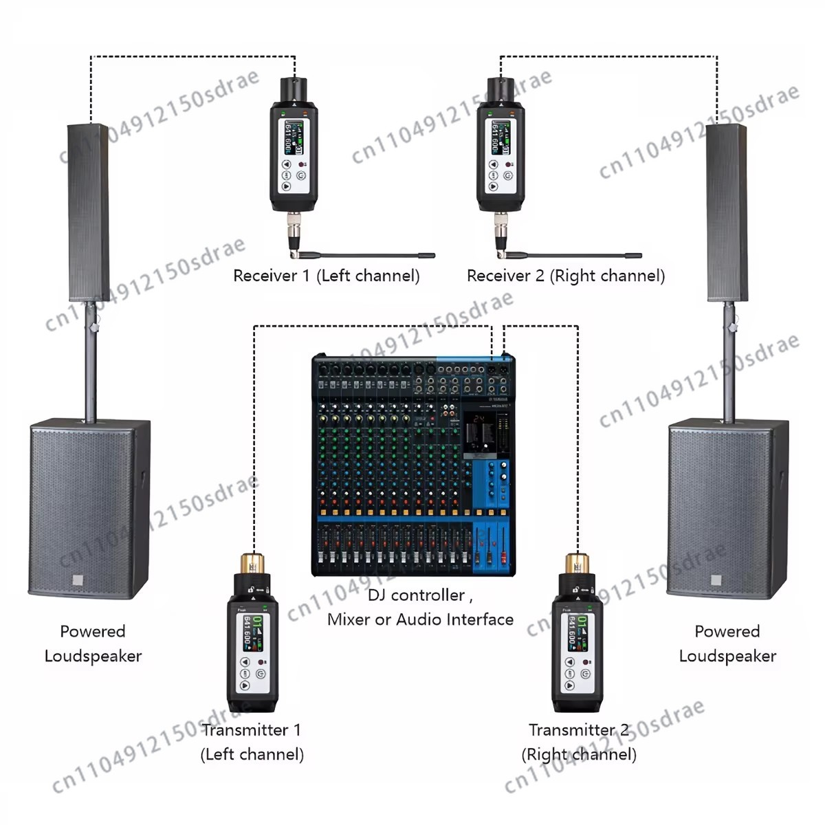 Беспроводной адаптер для микро – обзор и цена Xlr Microphone Condenser