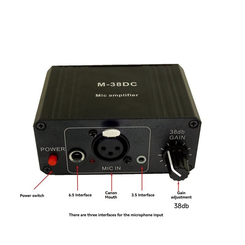 ABJF-Protable микрофонный пред – обзор и цена Xlr Microphone Condenser