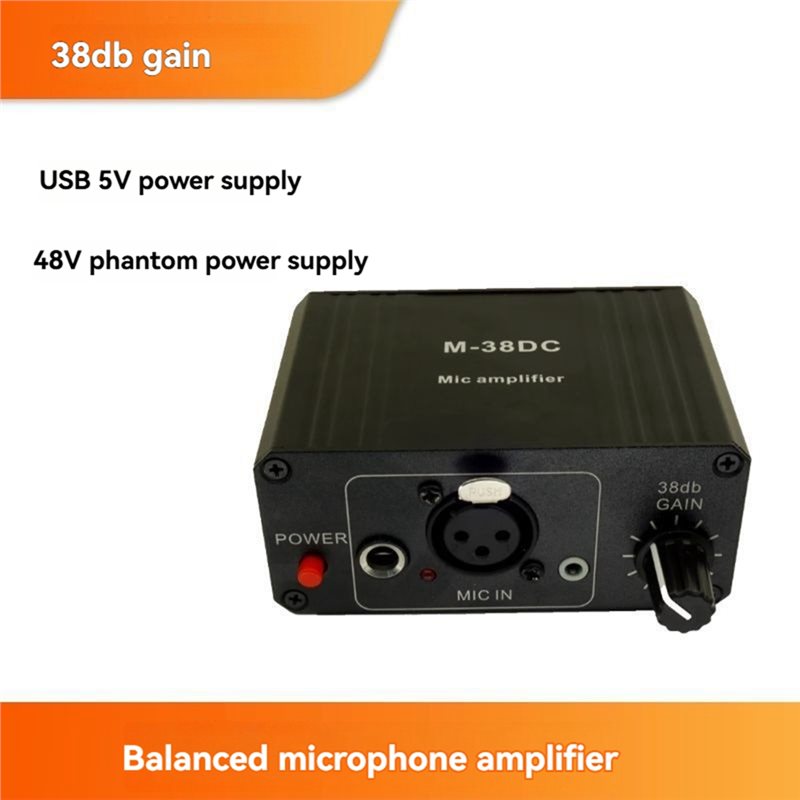 ABJF-Protable микрофонный пред – обзор и цена Xlr Microphone Condenser