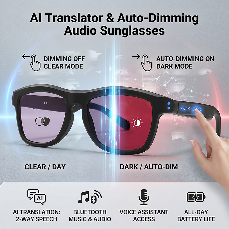 Умные фотохромные солнцезащитн – обзор и цена Audio With Music Ai