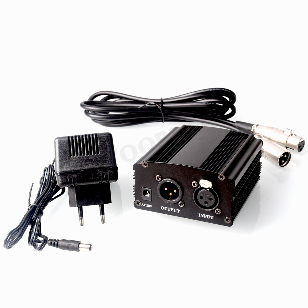 Фантомный источник питания Woo – обзор и цена Xlr Microphone Condenser